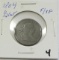1804 1/2C Draped Bust Half Cent 4/Stems
