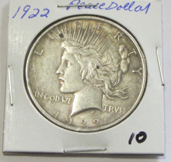 1922 Peace Dollar