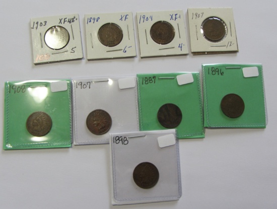 LOT OF INDIAN HEAD CENTS