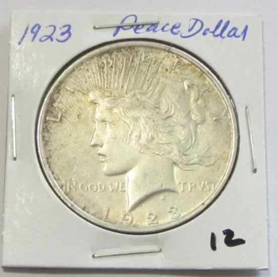 1923 Peace Dollar