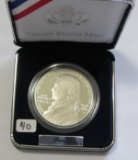 2005 Chief Justice John Marshall Silver Proof Dollar Coin / Box