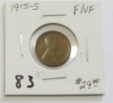 1915-S WHEAT CENT