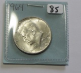 SILVER 1964 KENNEDY HALF