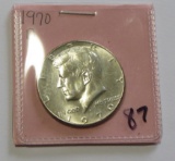 1970 SILVER KENNEDY HALF 40%