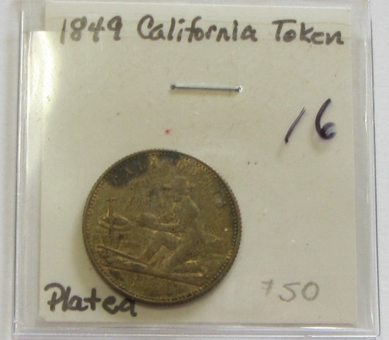 1849 CALIFORNIA TOKEN