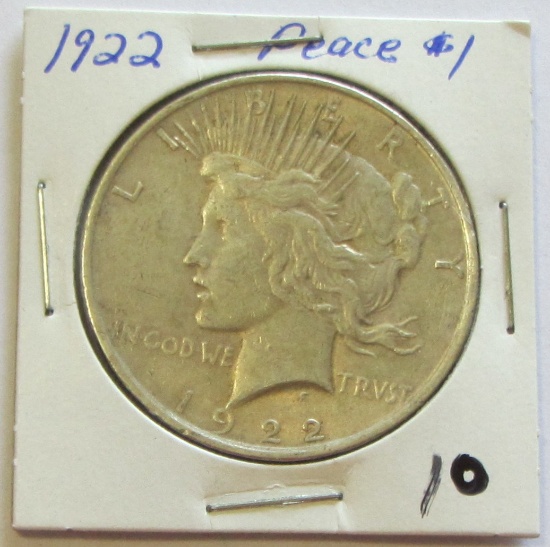 1922 Peace Dollar