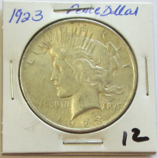 1923 Peace Dollar