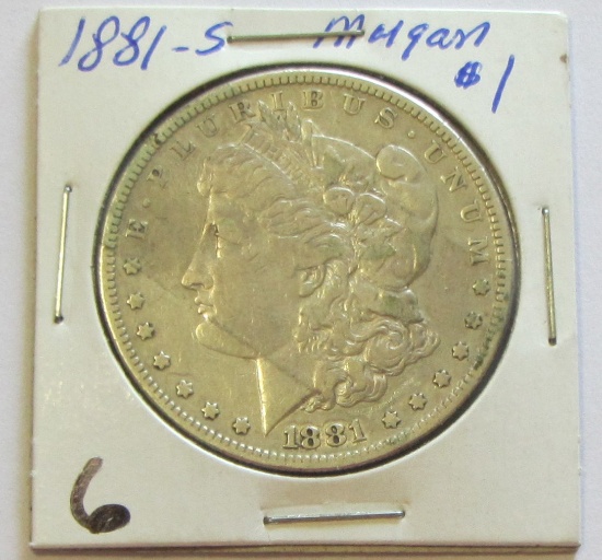 1881-S  Morgan Dollar