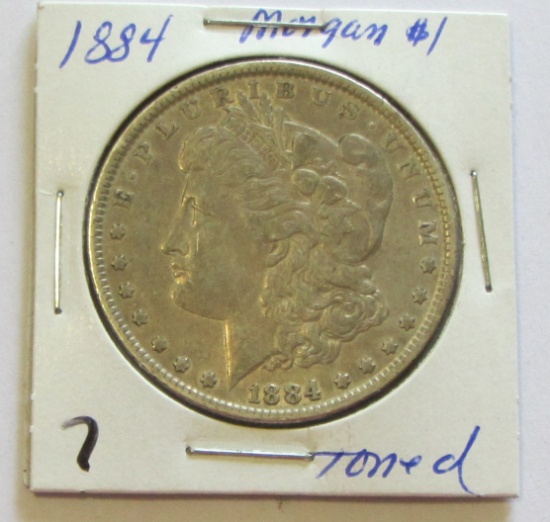 1884 Morgan Dollar