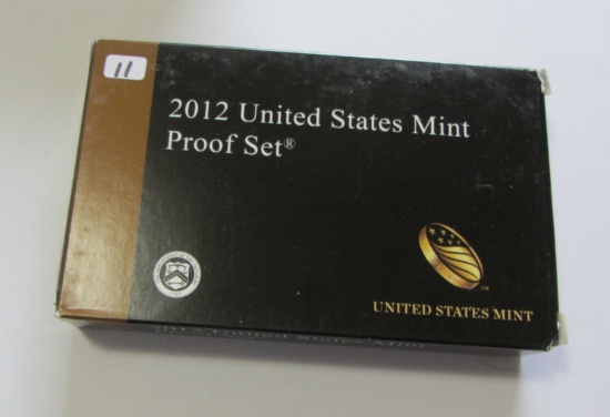 KEY DATE 2012 MINT PROOF SET