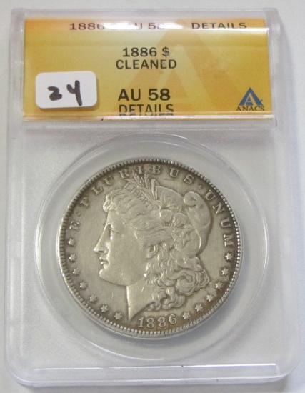 $1 1886 MORGAN ANACS
