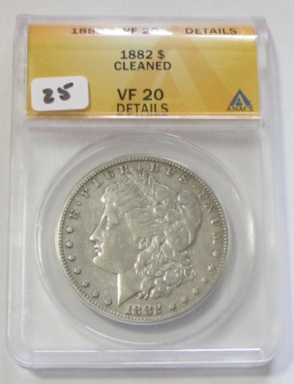 $1 1882 MORGAN ANACS