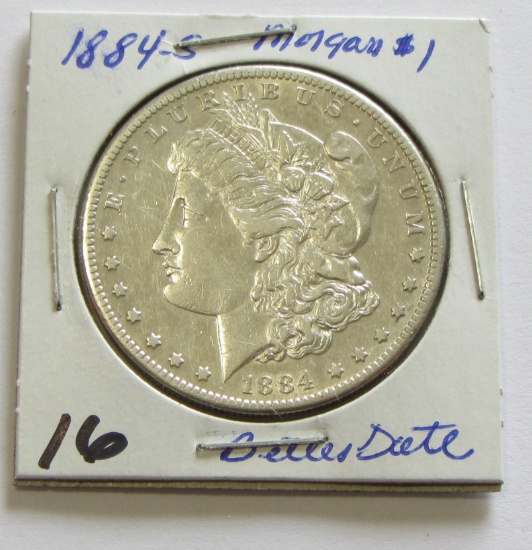 1884-S Morgan Dollar - Better Date