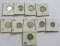 Lot of 10 - Mixed 1920s Mercury Silver Dimes