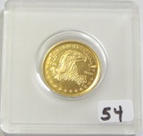1976 American Bicentennial 14KT Solid Gold WT 3.3 Grams - Beautiful Eagle