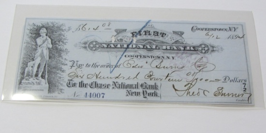 1894 COOPERTOWN NATIONAL BANK