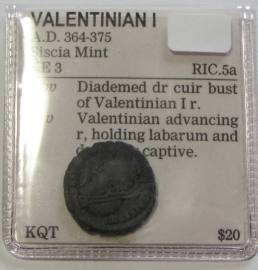 VALENTINIANI ANCIENT 364 AD