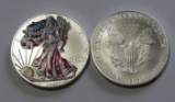1999 COLORIZED AMERICAN SILVER DOLLAR LOT IS FOR ONE COIN