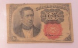 5TH ISSUE FRACTIONAL 10 CENTS