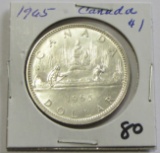1965 Canada Silver Dollar