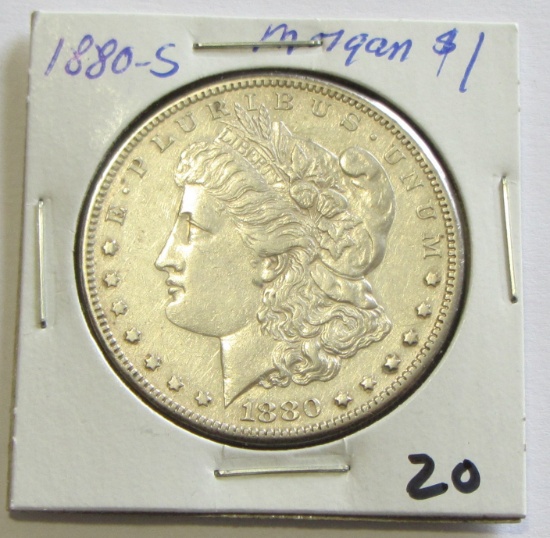 1880-S Morgan Dollar