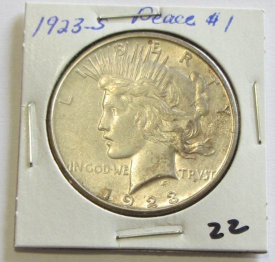 1923-S Peace Dollar