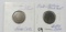 Lot of 2 - 1863 & 1868 Indian Head Cent - Better Dates