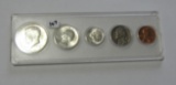 1964 SILVER UNC SET IN HOLDER