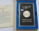 CHATTER FREE COIN SHARP HIGH GRADE $1 1883 CC CARSON CITY MORGAN GSA BOX AN
