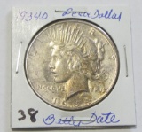 1934-D Peace Dollar - Better Date