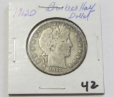 1912-D Barber Half Dollar