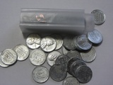 Roll of 50 - 1943 Steel Cent - XF/AU