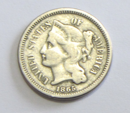 1865 3 CENT PIECE