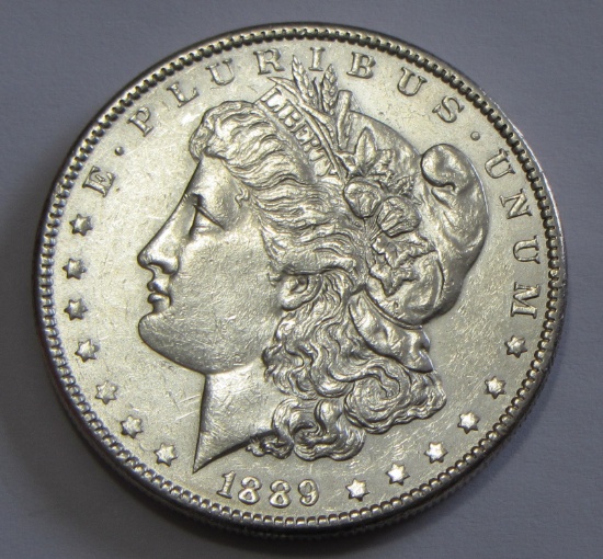 $1 1889 MORGAN SILVER DOLLAR