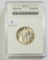 STUNNING 1929 STANDING LIBERTY QUARTER ANACS MS 61 UNDERGRADED