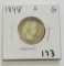 1898-S BARBER QUARTER