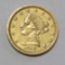 $2.5 GOLD QUARTER LIBERTY EAGLE 1856