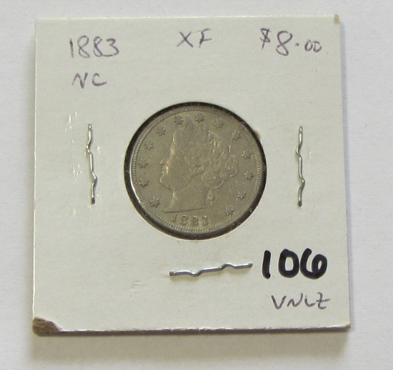 1883 NC LIBERTY NICKEL