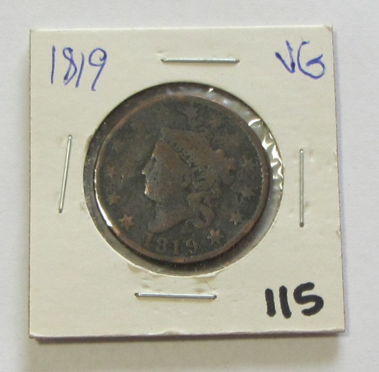 1819 LARGE CENT