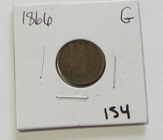 1866 INDIAN HEAD CENT