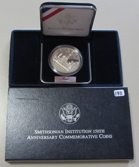 SMITHSONIAN SILVER PROOF COMMEMORATIVE