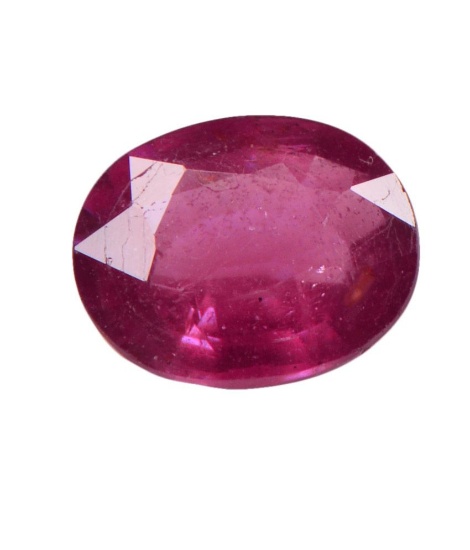 GENUINE RUBY GEMSTONE SHAPE MAY VARY APPROX 4 TO 6 KARATS