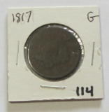 1817 LARGE CENT