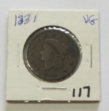 1831 LARGE CENT