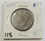 1835 LARGE CENT