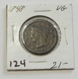 1848 LARGE CENT