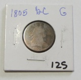 1805 1/2 HALF CENT