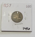 1857 FLYING EAGLE CENT