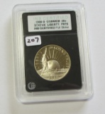 1986-S Commemorative 50C INB PR70