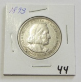 1893 Columbian Silver Commemorative Half Dollar